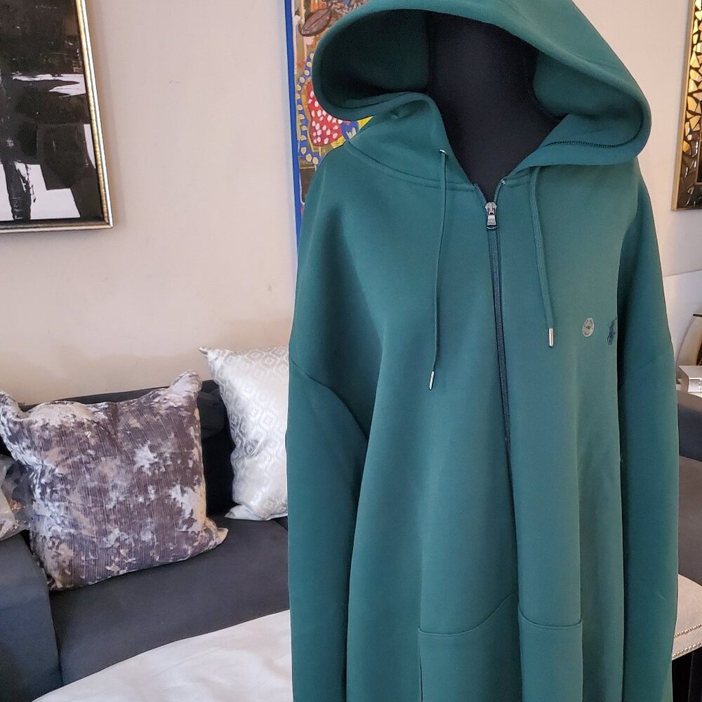 POLO RALPH LAUREN MEN'S FOREST GREEN ZIP HOODIE NWT SZ 4XLT
